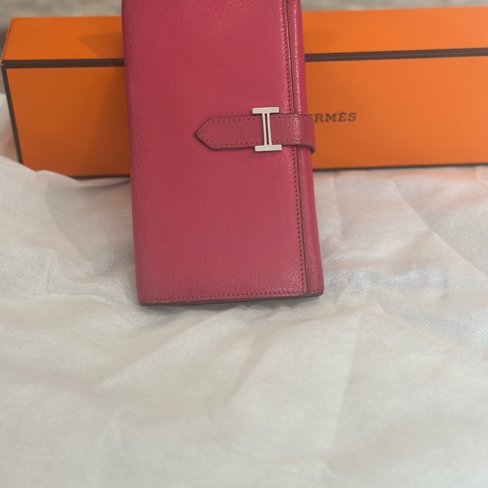 Hermes Berm Beau bifold wallet in stunning condition - Picture 1 of 5